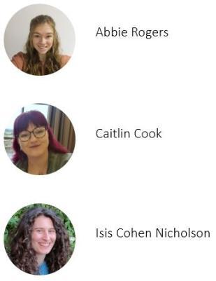 An image of the three One Planet Outreach Co-leads